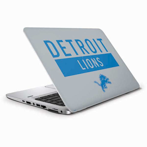 NFL Detroit Lions Grey Performance Series HP Elitebook Skin